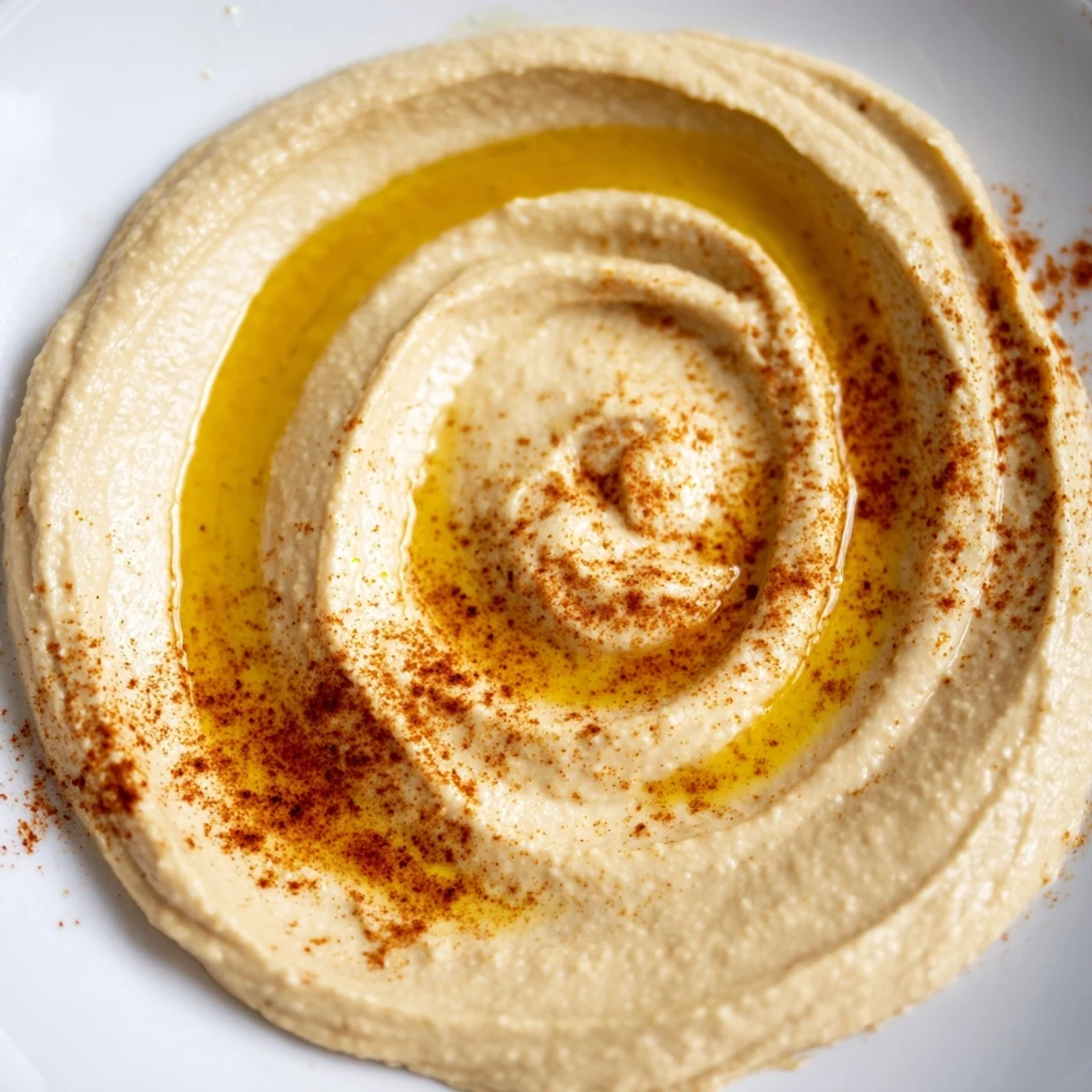 A vibrant Mediterranean Hummus Platter with creamy hummus surrounded by colorful fresh veggies and olives.