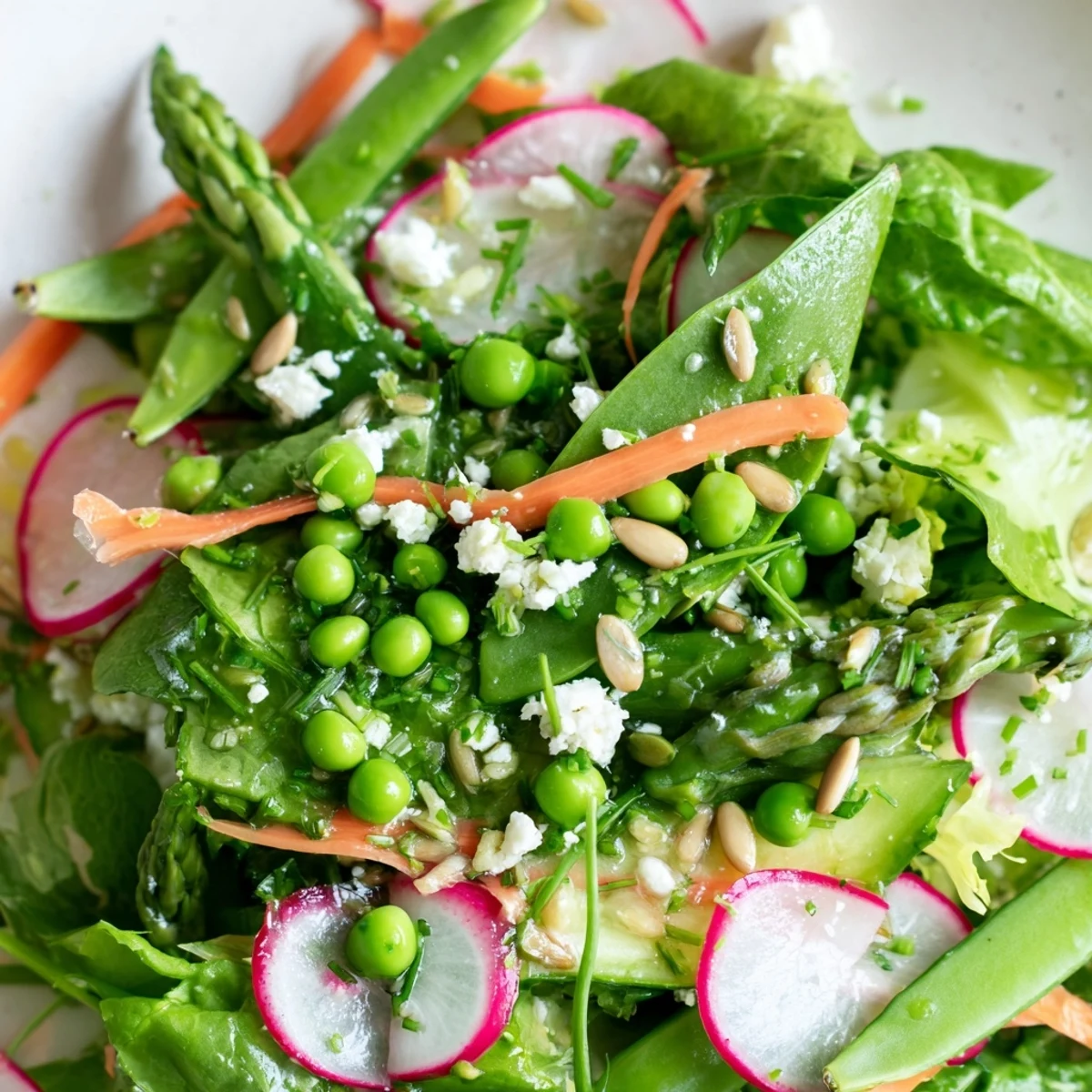 Bright Spring Salad with Greens