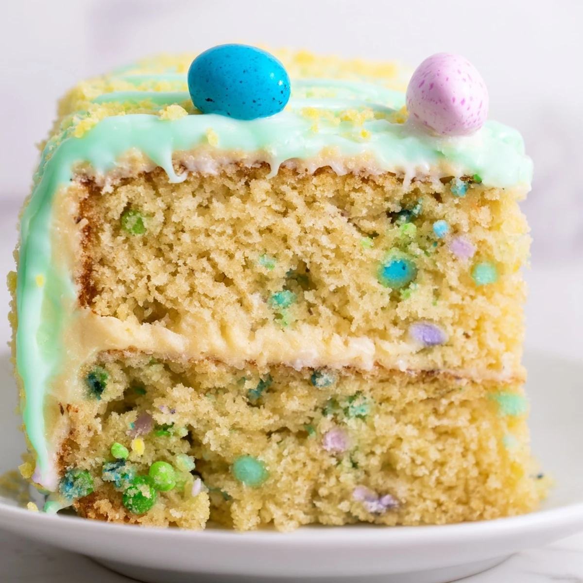 Robin Egg Snack Cake