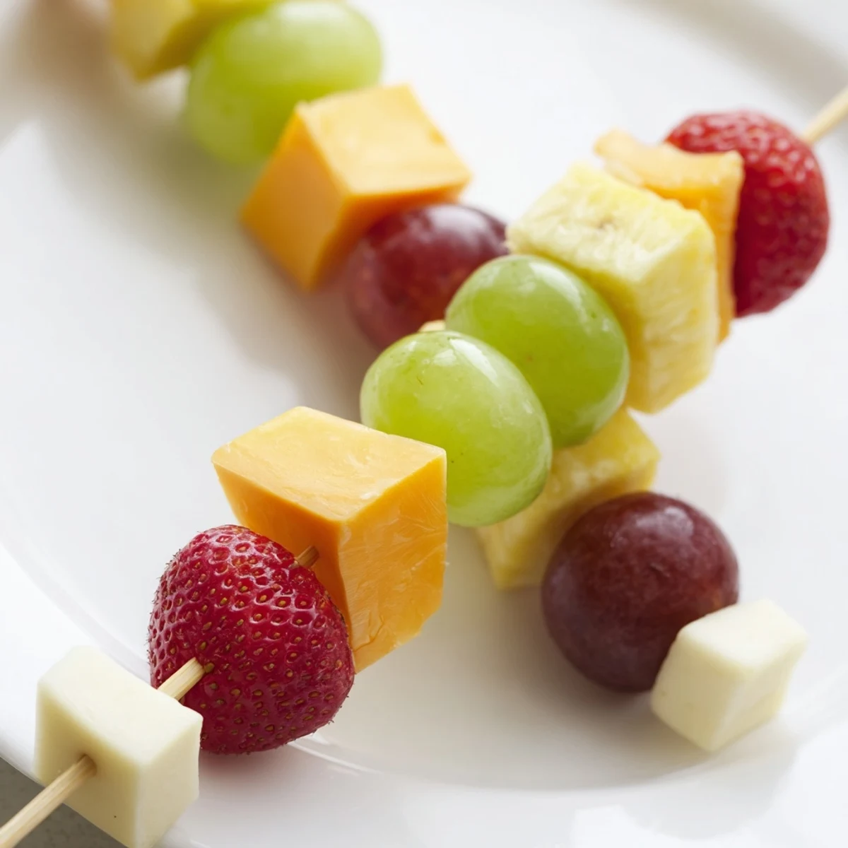 Fruit and Cheese Kabobs