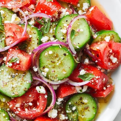 Italian Cucumber Salad