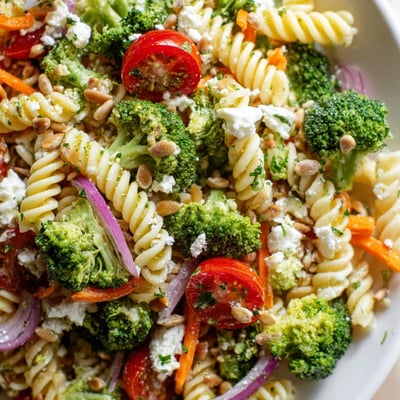Fresh Broccoli Pasta Salad