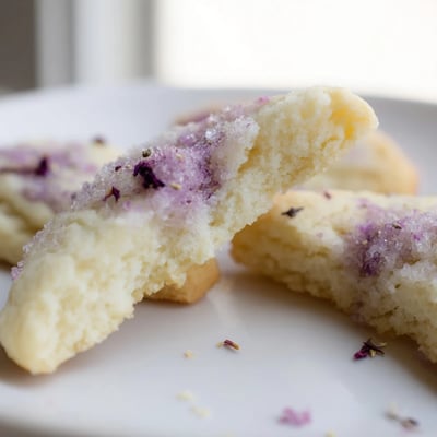Lilac Sugar Cookies