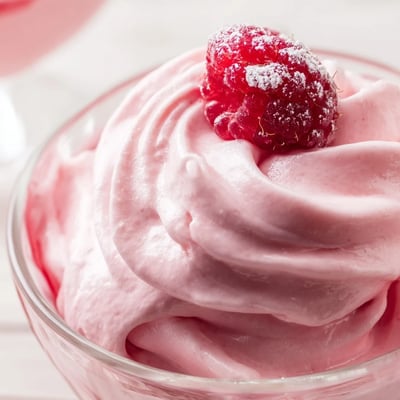 Fresh Raspberry Cloud Mousse