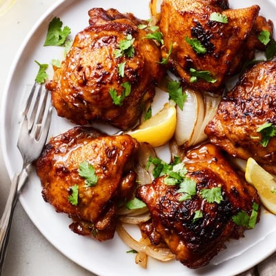 Ginger Garlic Chicken Thighs
